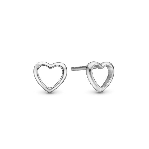 True Hearts sølvøreringe fra Christina Jewelry & Watches